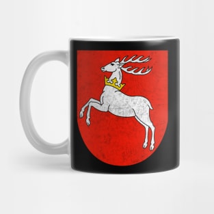 Vintage Style Poland/Lubin Voivodeship Flag Mug